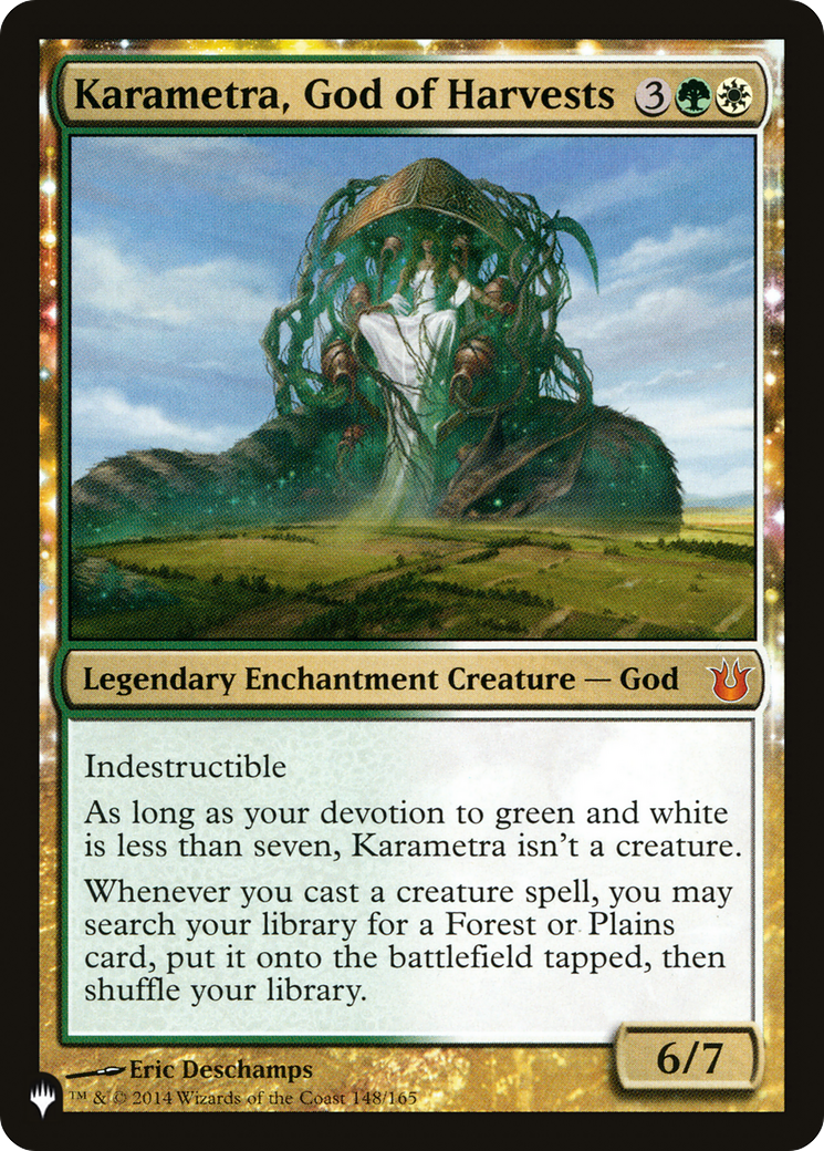 Karametra, God of Harvests (BNG-148) - The List