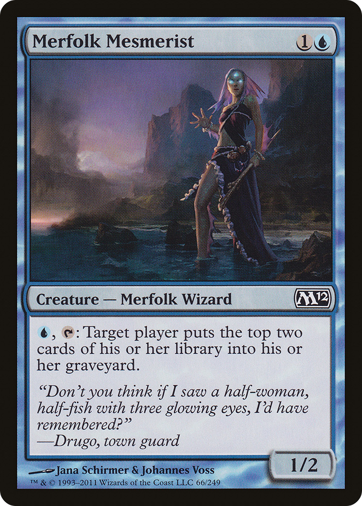 Merfolk Mesmerist (066) - Magic 2012