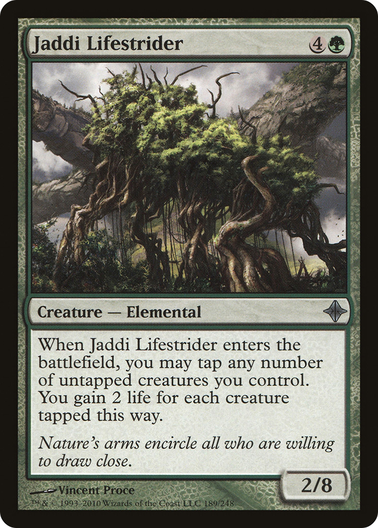 Jaddi Lifestrider (189) Foil - Rise of the Eldrazi