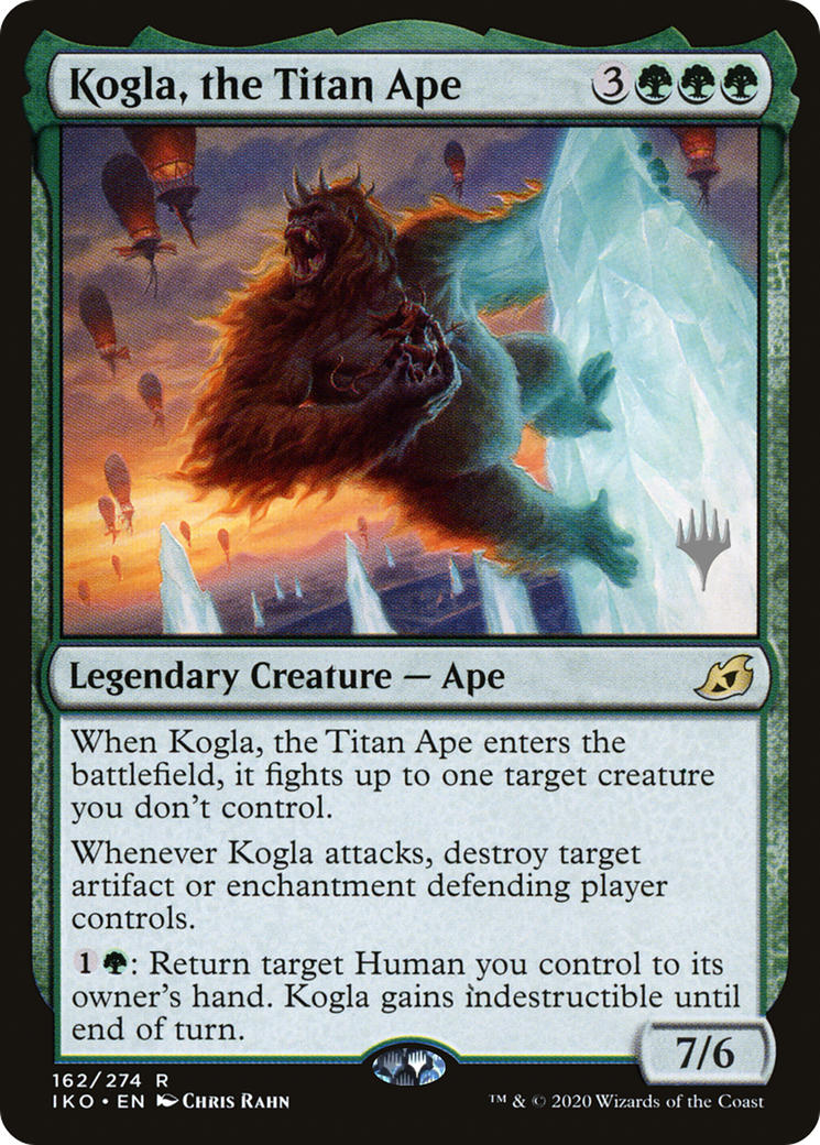 Kogla, the Titan Ape (162) Foil - Ikoria: Lair of Behemoths Promos