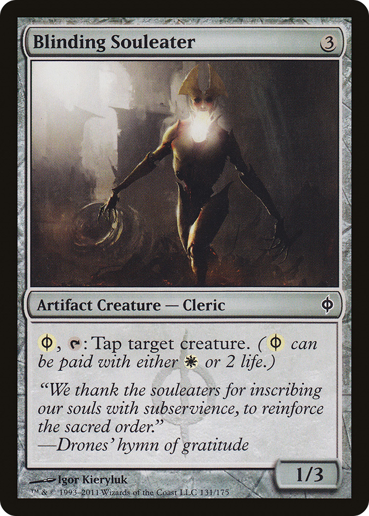 Blinding Souleater (131) Foil - New Phyrexia
