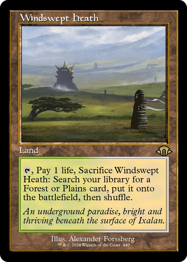 Windswept Heath (Retro) (440) Foil - Modern Horizons 3
