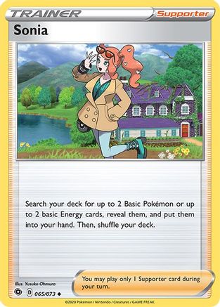 Sonia (65) Reverse Holofoil - Champions Path