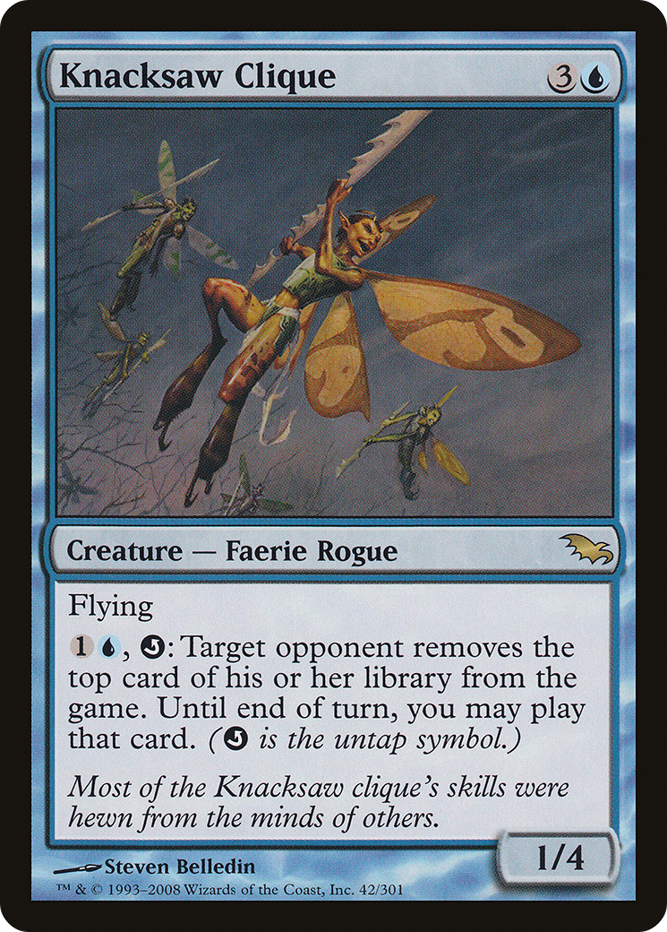 Knacksaw Clique (042) Foil - Shadowmoor