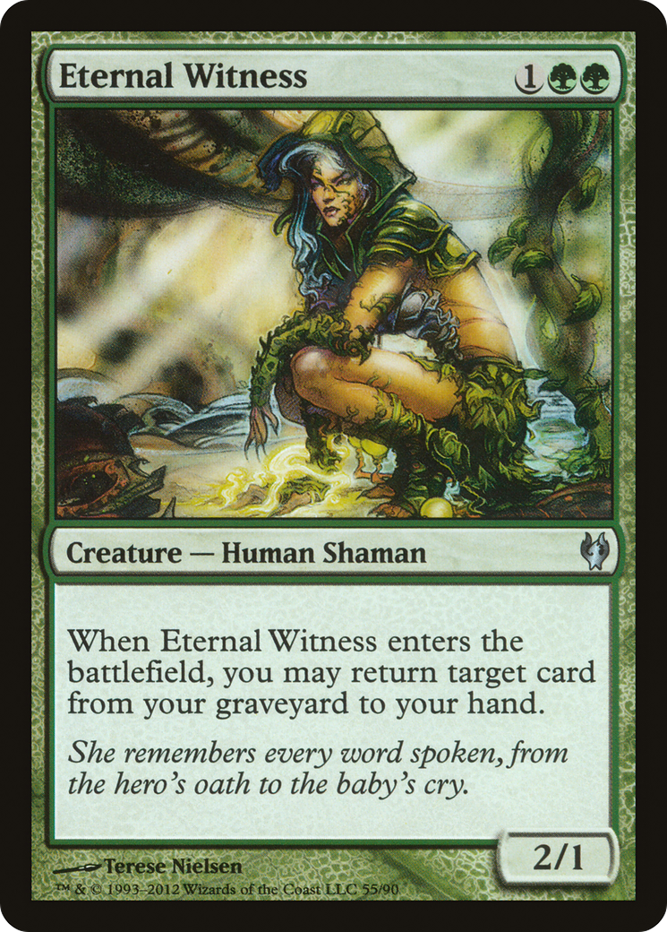 Eternal Witness (055) - Duel Decks: Izzet vs. Golgari