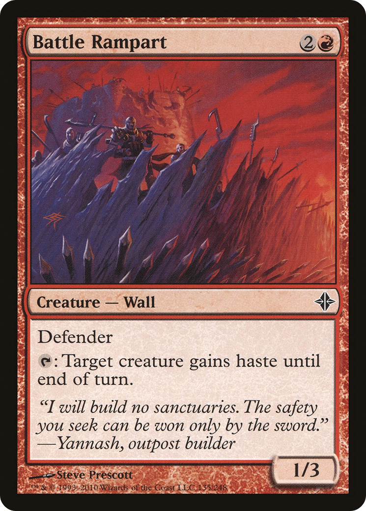 Battle Rampart (135) Foil - Rise of the Eldrazi
