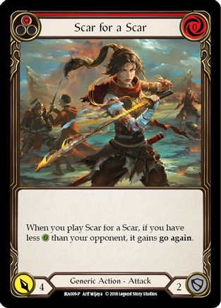 Scar for a Scar (IRA009) (1st Edition) - Welcome Deck: Ira