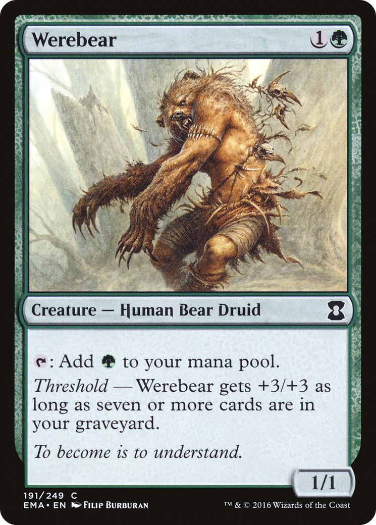Werebear (191) - Eternal Masters