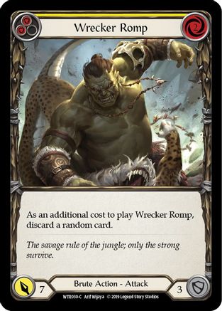 Wrecker Romp (Yellow) (WTR030) (1st Edition) - Welcome to Rathe