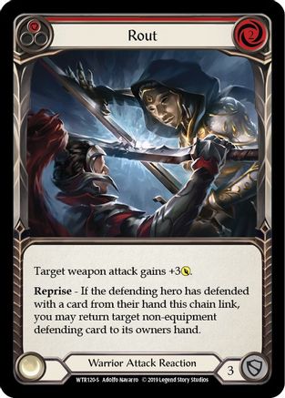 Rout (WTR120) Unlimited Edition Rainbow Foil - Welcome to Rathe