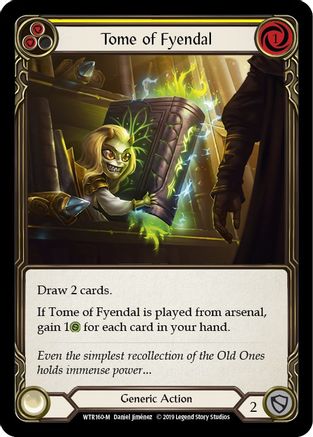 Tome of Fyendal (WTR160) (1st Edition) Rainbow Foil - Welcome to Rathe