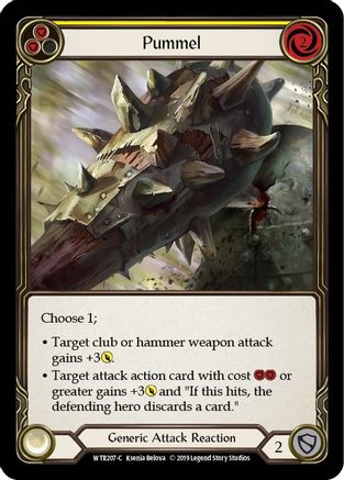 Pummel (Yellow) (WTR207) (1st Edition) - Welcome to Rathe