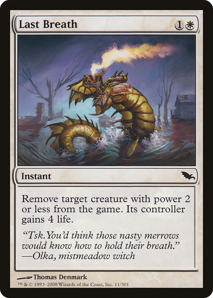 Last Breath (011) Foil - Shadowmoor