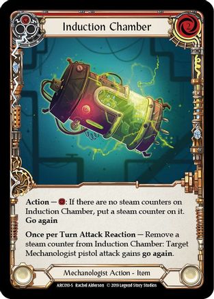 Induction Chamber (ARC010) (1st Edition) Rainbow Foil - Arcane Rising