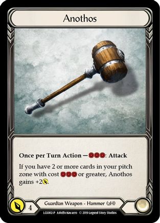 Anothos - LGS002 (LGS002) 1st Edition Cold Foil - Flesh and Blood: Promo Cards