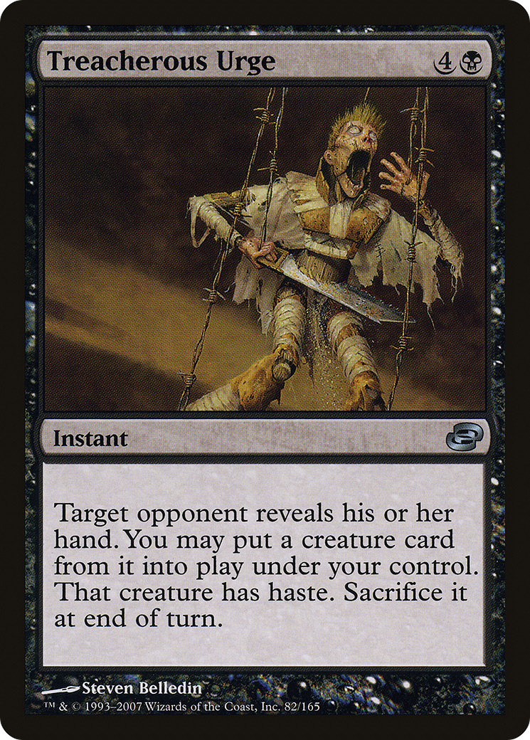 Treacherous Urge (082) Foil - Planar Chaos