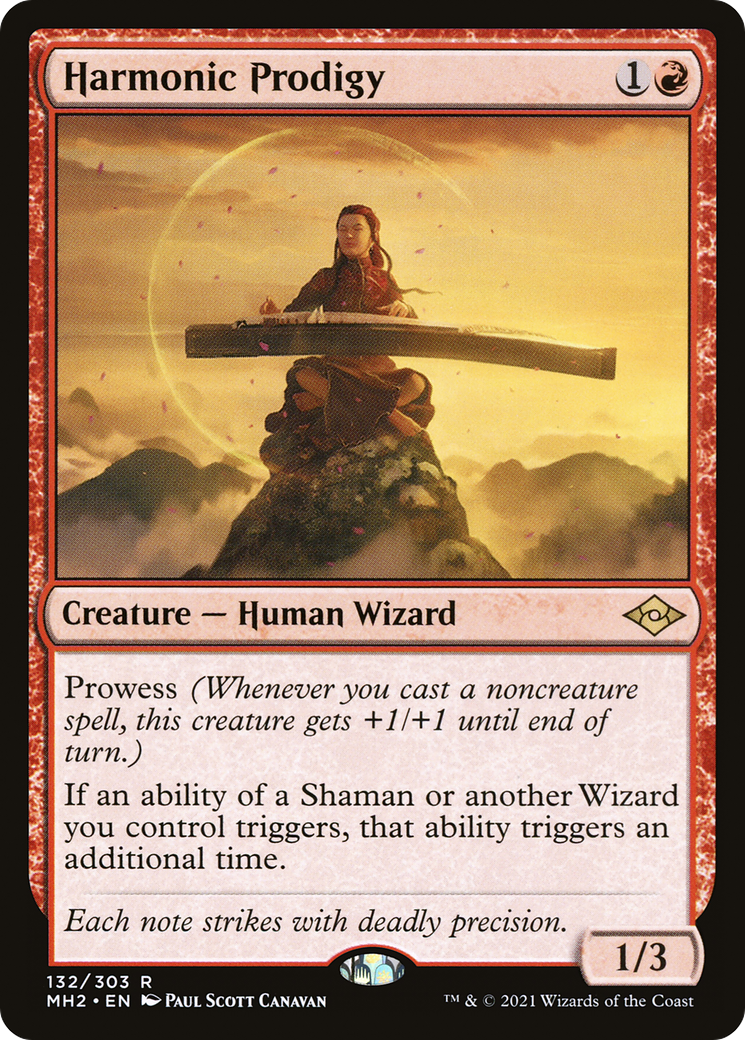 Harmonic Prodigy (132) Foil - Modern Horizons 2