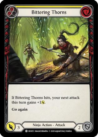 Bittering Thorns (CRU072) (1st Edition) - Crucible of War