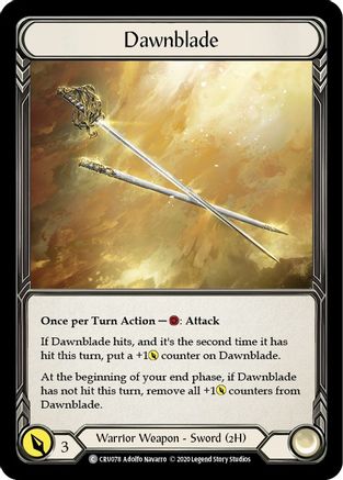 Dawnblade (CRU078) (1st Edition) - Crucible of War