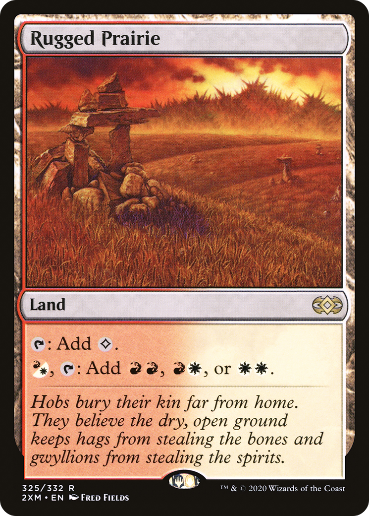 Rugged Prairie (325) Foil - Double Masters