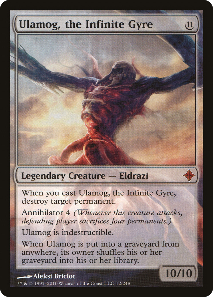 Ulamog, the Infinite Gyre (012) - Rise of the Eldrazi