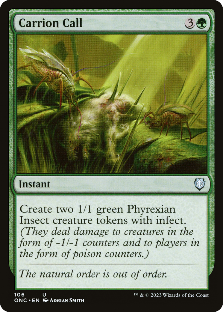 Carrion Call (106) - Phyrexia: All Will Be One Commander