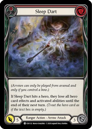 Sleep Dart (Red) (CRU132) (1st Edition) - Crucible of War