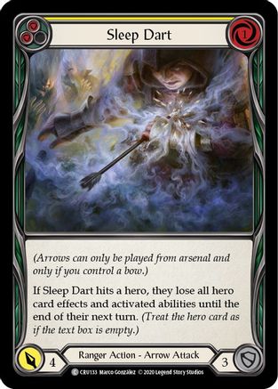 Sleep Dart (Yellow) (CRU133) (Unlimited Edition) - Crucible of War