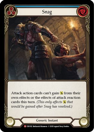 Snag (CRU182) (Unlimited Edition) Rainbow Foil - Crucible of War