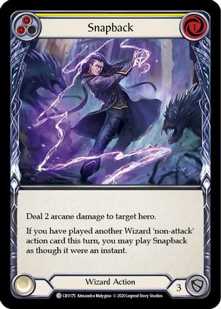 Snapback (Yellow) (CRU175) Unlimited Edition - Crucible of War