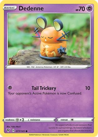 Dedenne (77) Reverse Holofoil - Vivid Voltage