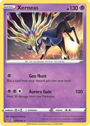 Xerneas (78) Reverse Holofoil - Vivid Voltage