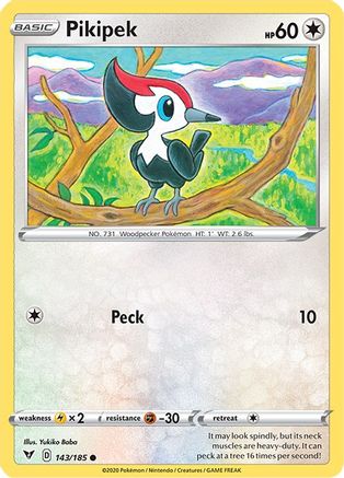 Pikipek (143) Reverse Holofoil - Vivid Voltage