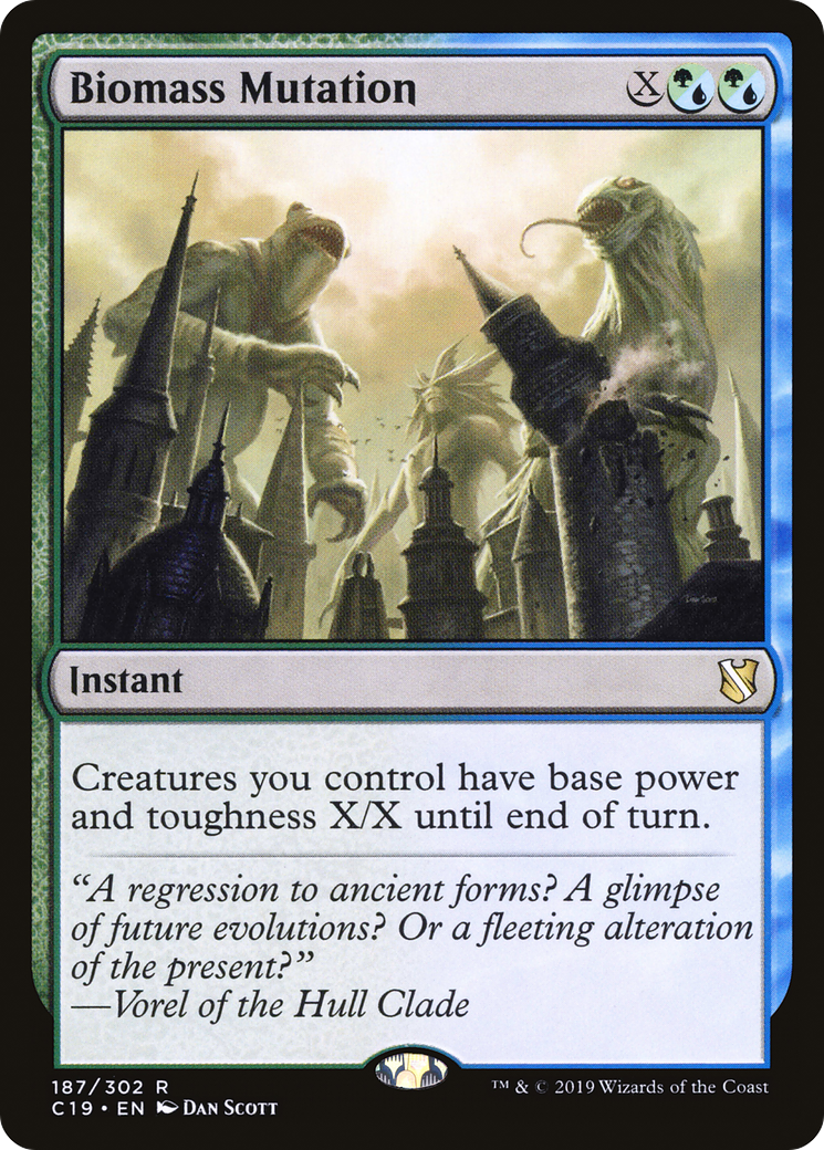Biomass Mutation (187) - Commander 2019