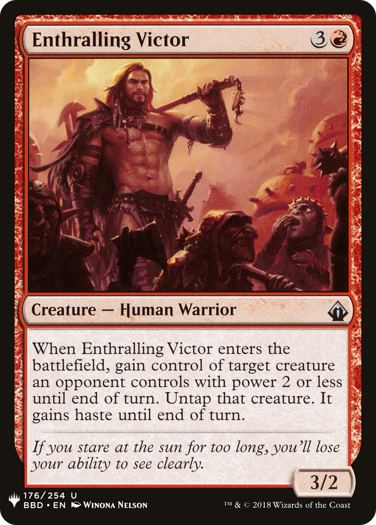 Enthralling Victor (BBD-176) - The List