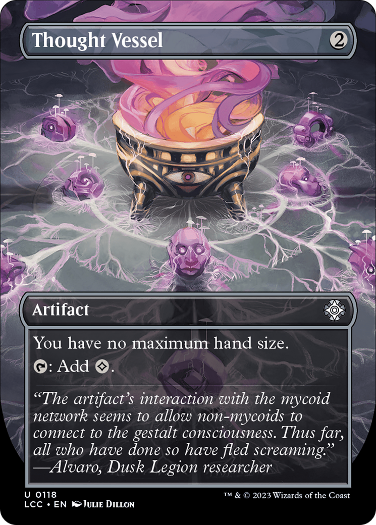 Thought Vessel (Borderless) (118) Foil - The Lost Caverns of Ixalan Commander