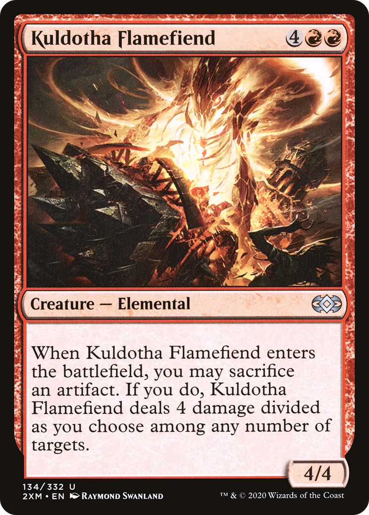 Kuldotha Flamefiend (134) - Double Masters