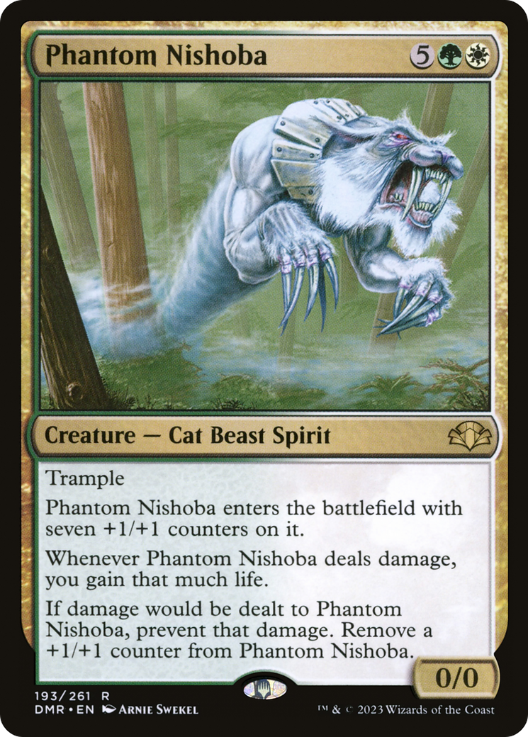 Phantom Nishoba (193) Foil - Dominaria Remastered