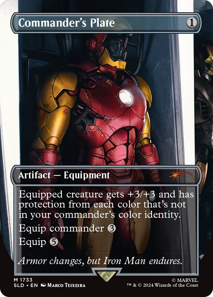Commander's Plate (1733) - Secret Lair Drop