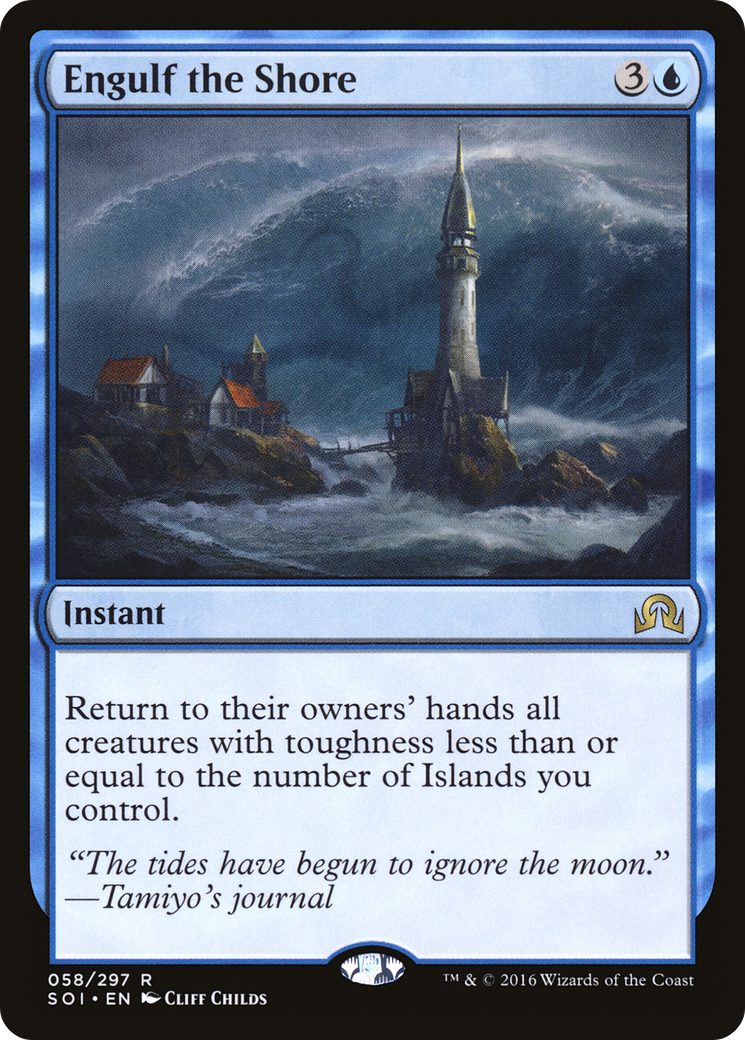 Engulf the Shore (058) Foil - Shadows over Innistrad