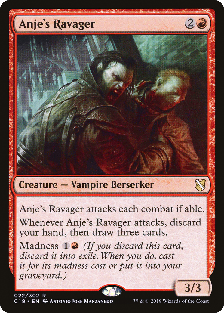Anje's Ravager (022) - Commander 2019