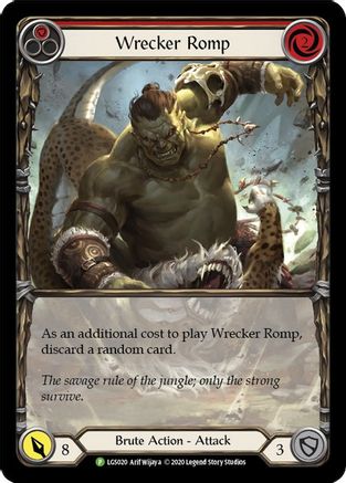 Wrecker Romp (Red) (LGS020) Rainbow Foil - FaB Promos