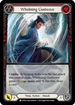 Whelming Gustwave (Red) (LGS026) - FaB Promos