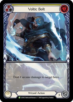 Voltic Bolt (Yellow) (LGS042) - FaB Promos