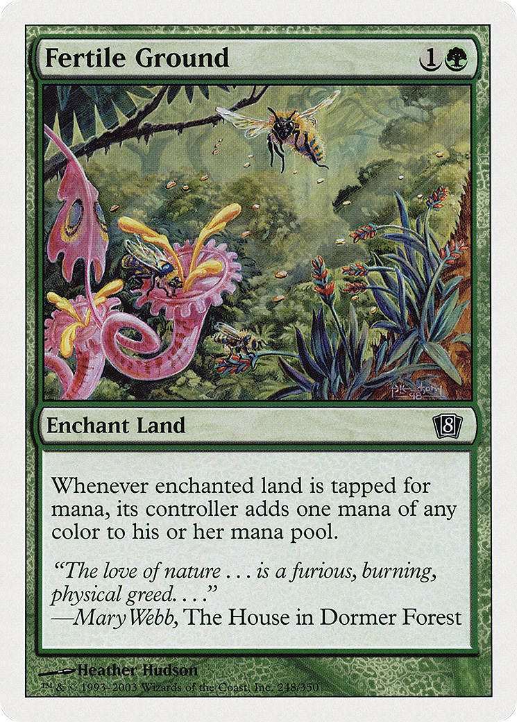 Fertile Ground (248) Foil - Eighth Edition