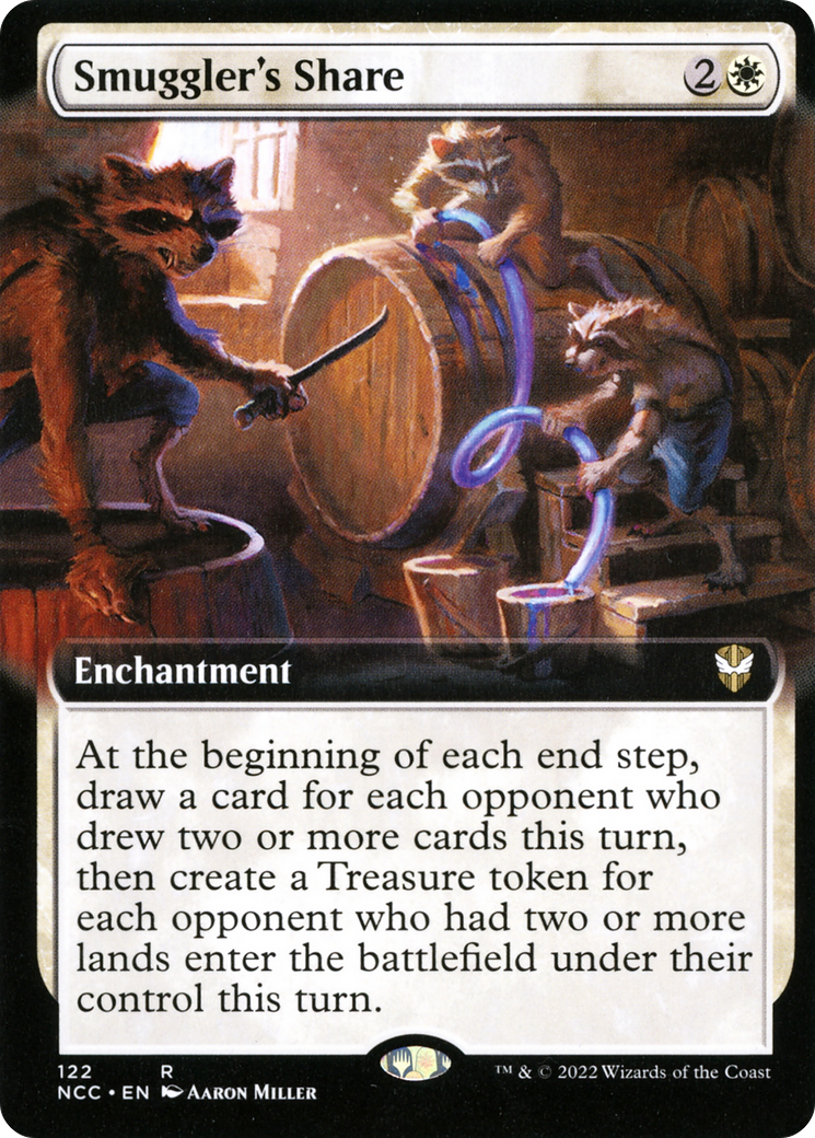 Smuggler's Share (Extended Art) (122) - New Capenna Commander