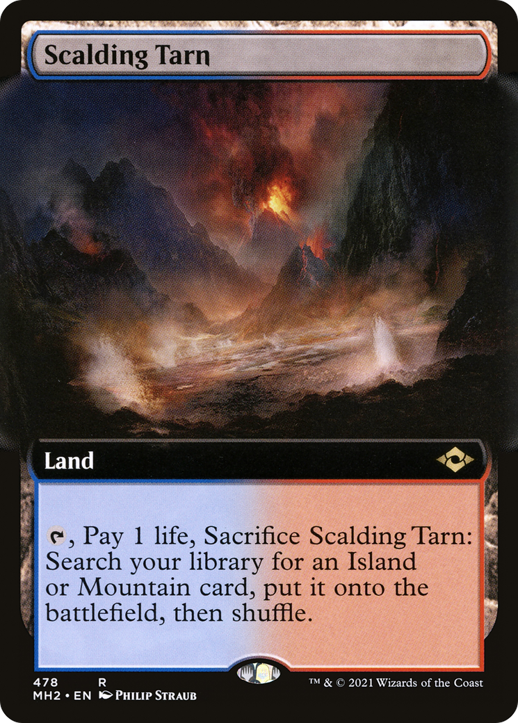 Scalding Tarn (Extended Art) (478) - Modern Horizons 2