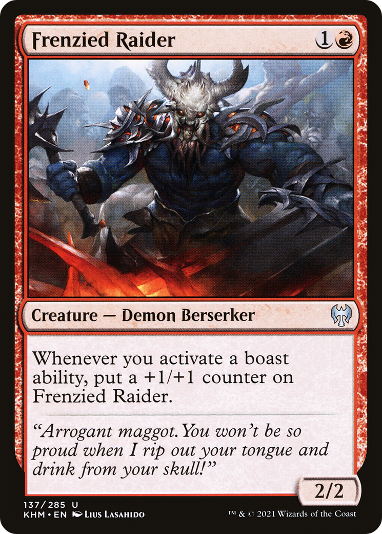 Frenzied Raider (137) Foil - Kaldheim