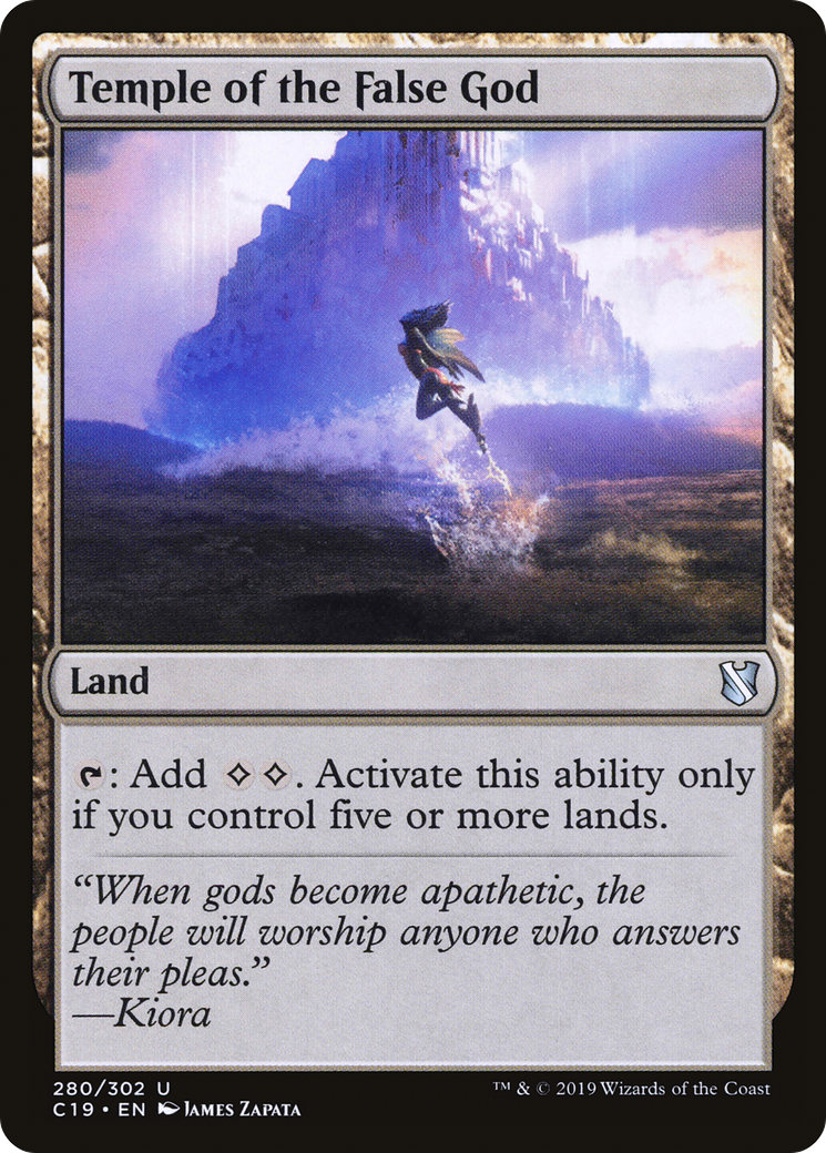Temple of the False God (280) - Commander 2019