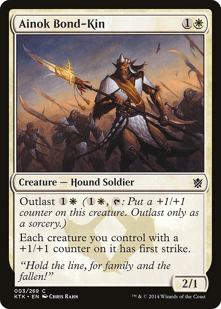 Ainok Bond-Kin (003) Foil - Khans of Tarkir